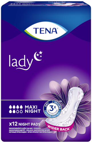 TENA Lady Maxi Night | Nočna, ženska predloga pri inkontinenci