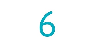 the number 6