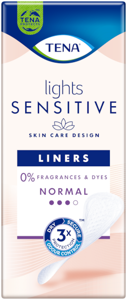 TENA Lights Normal pour les peaux sensibles | Protège-slips d’incontinence