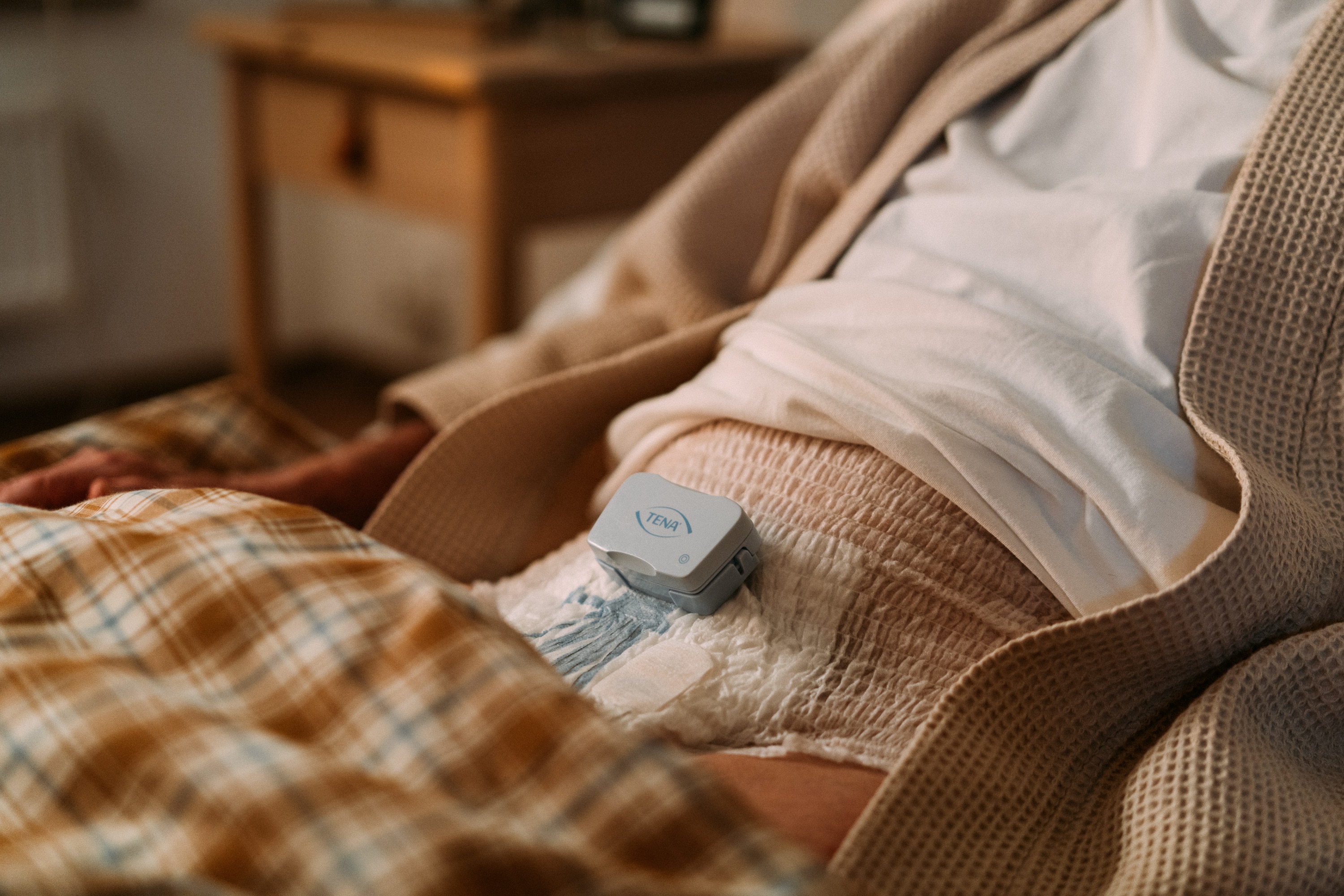 Imagen de una persona con TENA SmartCare Identifi