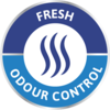 Icono del reclamo “fresh odour control”