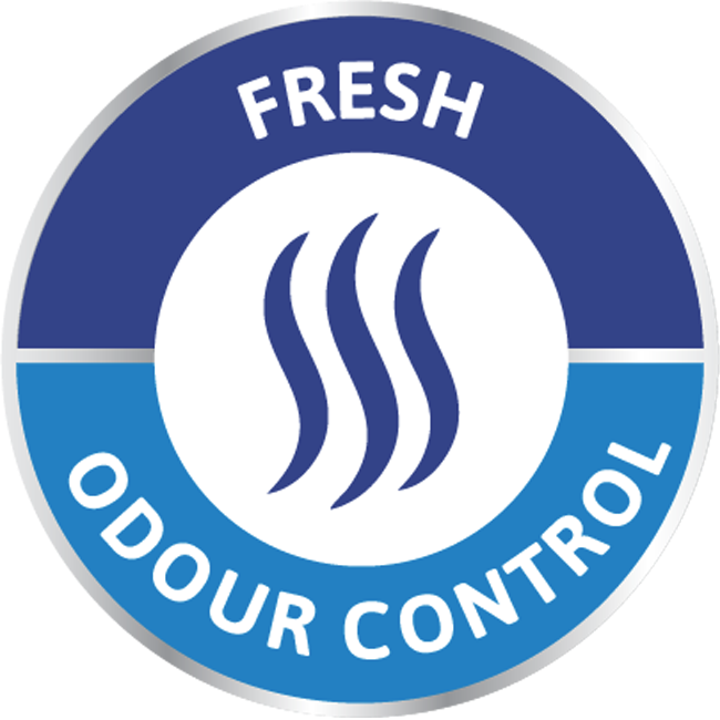 Pictogram voor de claim “Altijd een fris gevoel”