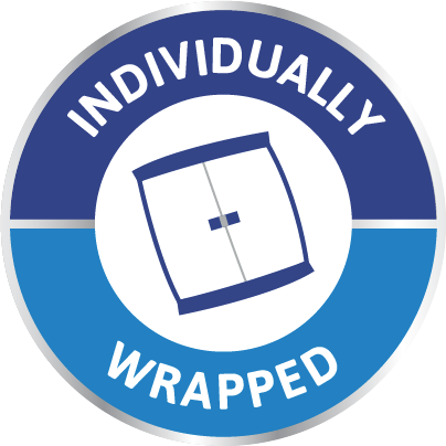 Pictogram voor de claim “Apart verpakt”