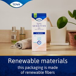 Materiali rinnovabili: questa confezione è realizzata con fibre rinnovabili