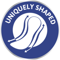 Pictogram voor de claim “uniek gevormd”