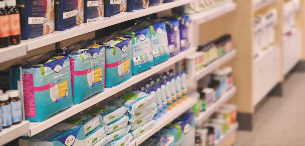 A woman and a man walking and talking