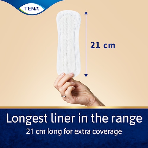 Die längste Einlage unseres Sortiments – 21cm bieten eine extragroße Schutzfläche