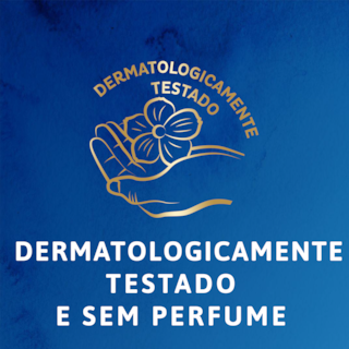 Produtos dermatologicamente testados e que não contêm perfumes