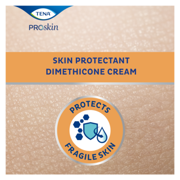TENA Barrier cream skin protectant with dimethicone