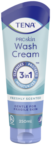 TENA Wash Cream | Einfache Ganzkörperreinigung ohne Seife und Wasser