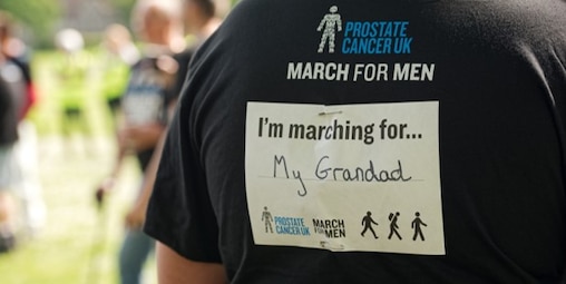 Prostate Cancer walking for my grandad