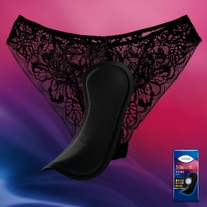 TENA Silhouette pads - Invisible in your underwear.  
