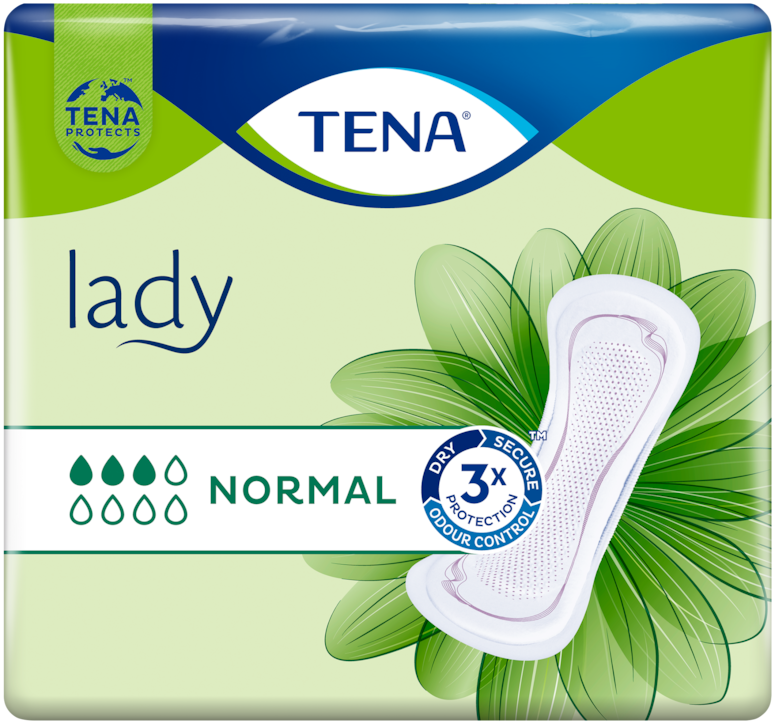 TENA Lady Normal  Soft & secure incontinence pads for women