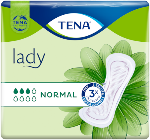 TENA Lady Normal | Angenehm weiche und sichere Einlage bei Blasenschwäche für Frauen