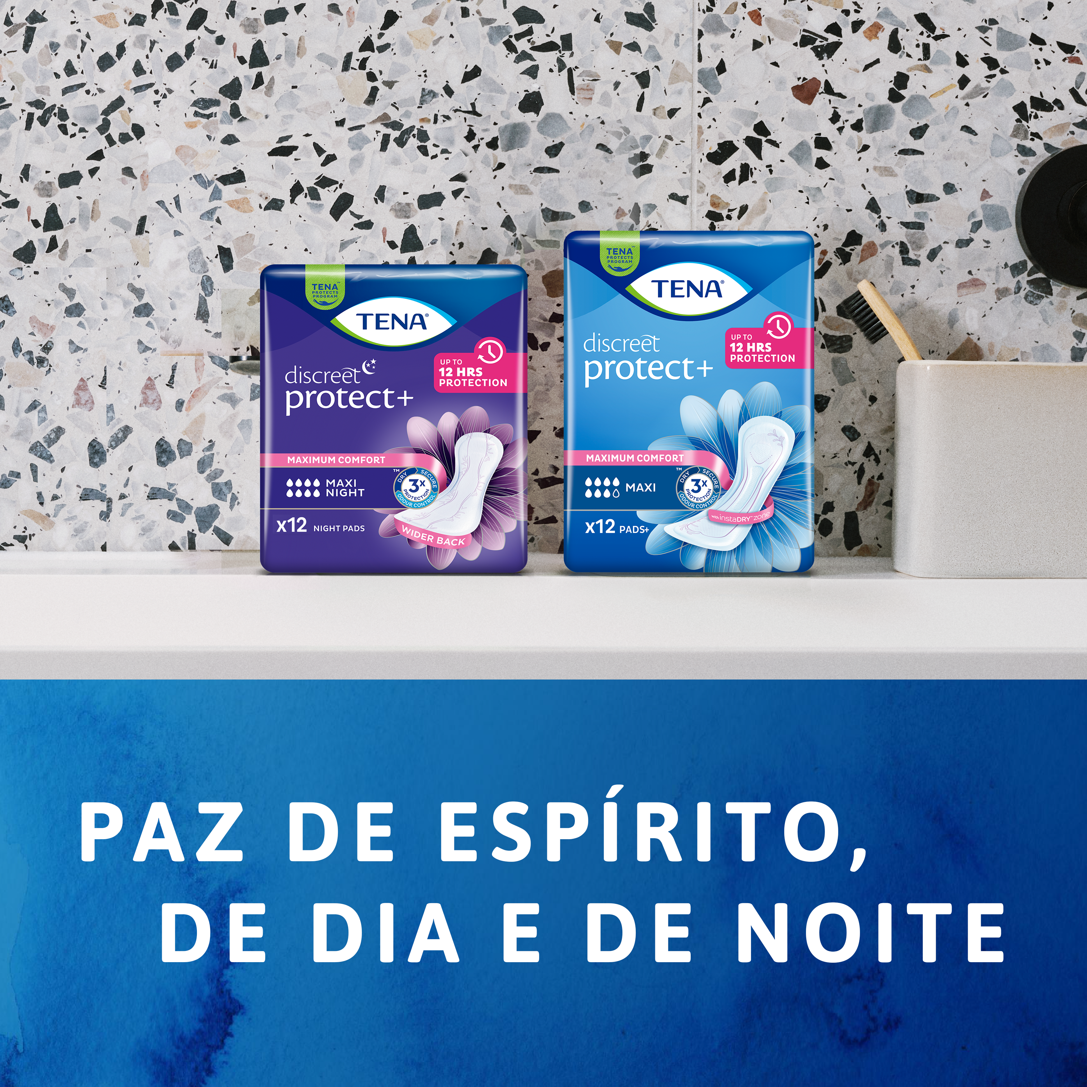 Paz de espírito de dia e de noite