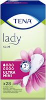 TENA Lady Slim Ultra Mini | Vékony inkontinenciabetét enyhe vizeletszivárgások esetére