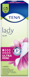 TENA Lady Slim Ultra Mini  Absorbant zilnic pentru scurgerile ușoare de urină