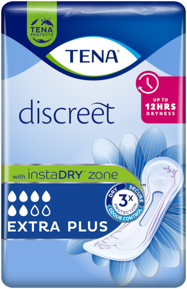 TENA Discreet Extra Plus | Compresa para la incontinencia