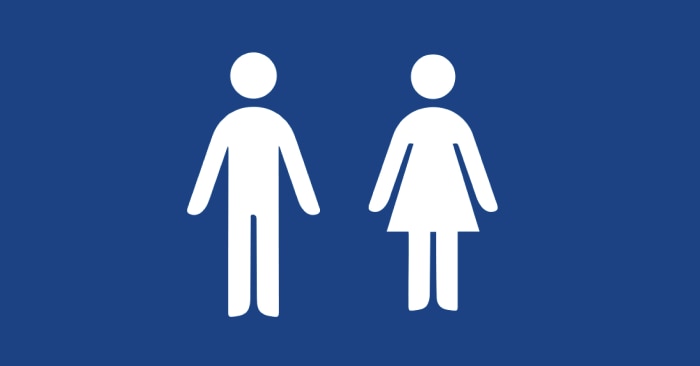 Eine Grafik mit einem Mann und einer Frau, um professionellen Pflegekräften zu erklären, dass Kleidung, die sich leicht an- und ausziehen lässt, für Bewohner mit Mobilitäts- oder Geschicklichkeitsproblemen von Vorteil ist.
