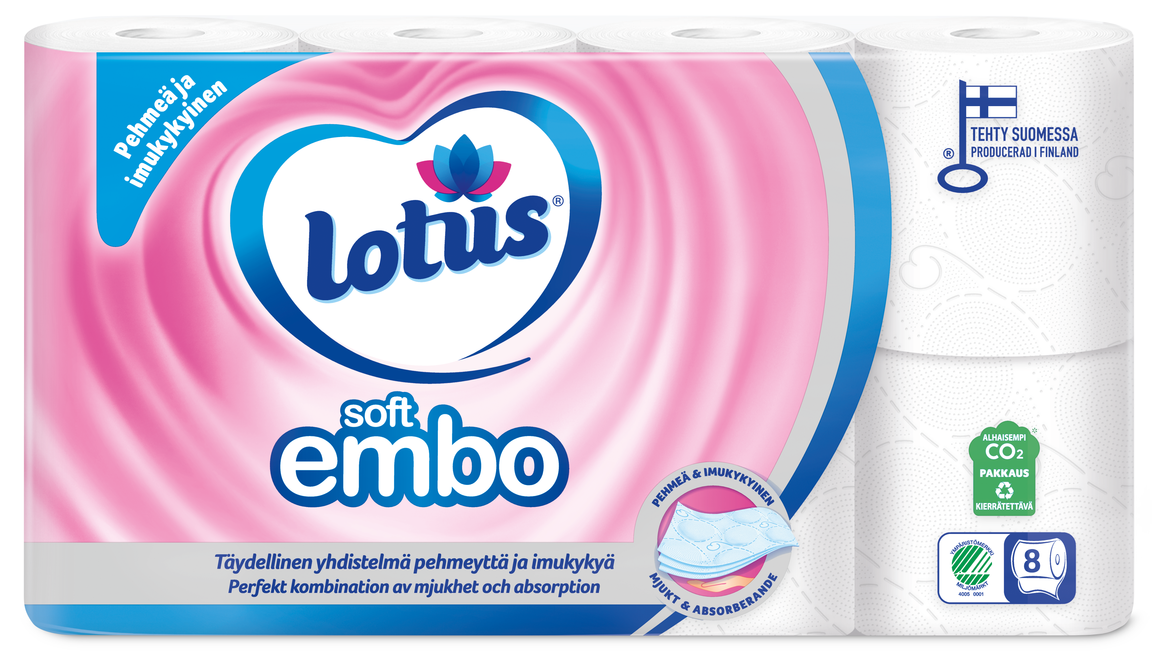 Lotus Soft Embo toalettpapper