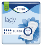 TENA Lady Super | Bløde og sikre inkontinensbind til kvinder