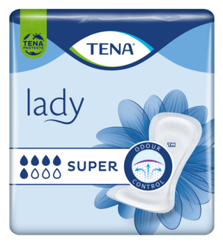 TENA Lady Super kadın mesane pedi | Kadınlar için yumuşak ve güvenli mesane pedleri