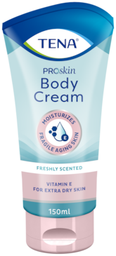 TENA ProSkin Body Cream | Rijk hydraterende crème voor een extra droge huid