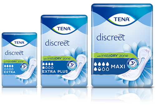 Assorbenti per incontinenza TENA Discreet Assorbenti per incontinenza TENA Discreet