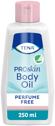 Tělový olej TENA Body Oil / Pečující tělový olej pro péči o inkontinenci
