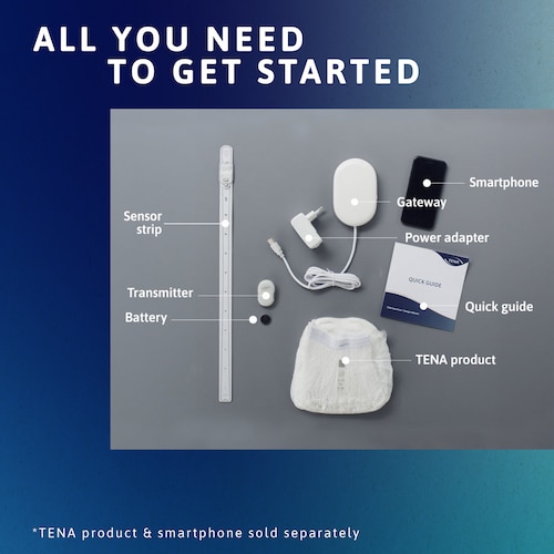 All you need to get started with the TENA SmartCare Change Indicator