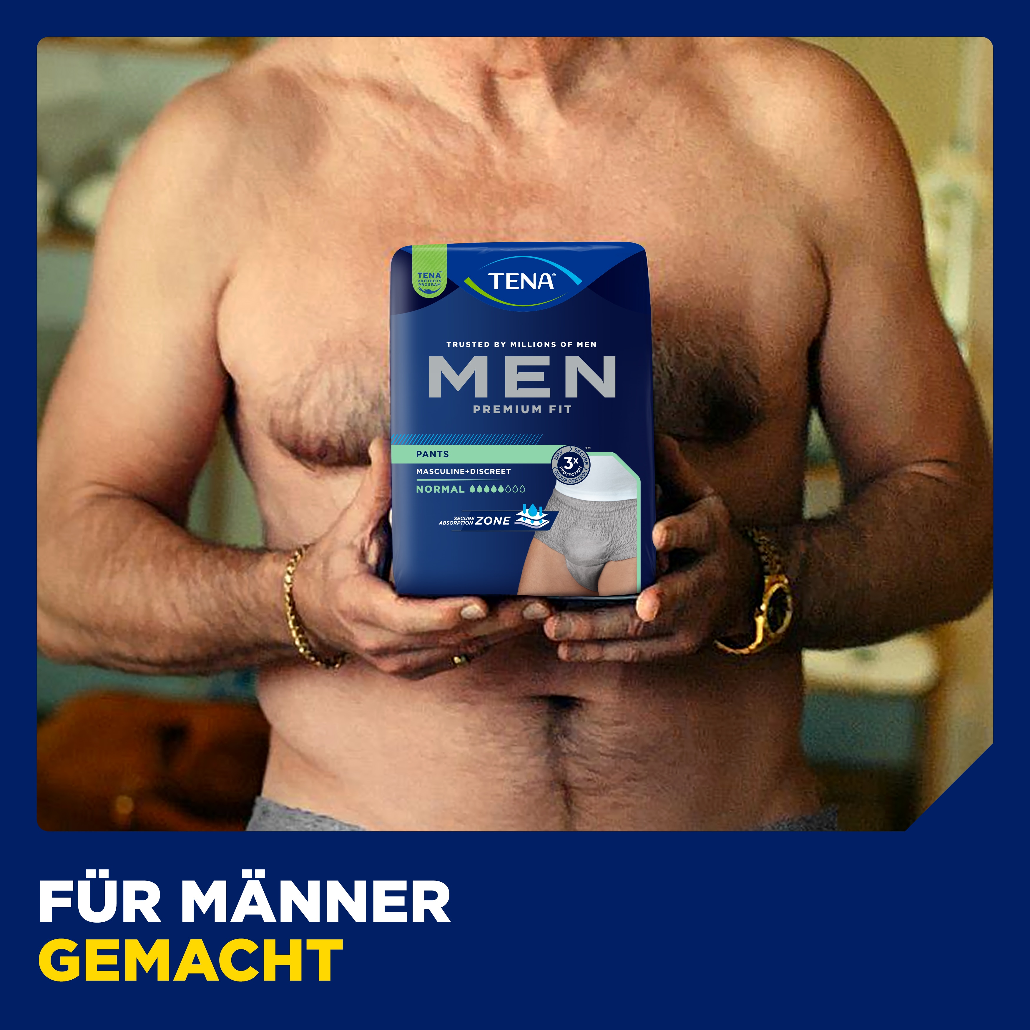 TENA Men Active Fit Pants Normal | Inkontinenzunterwäsche