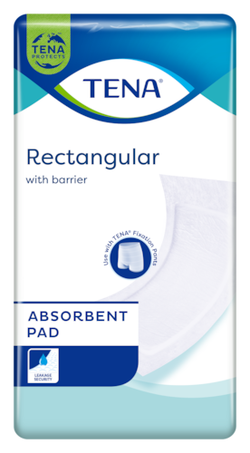 TENA Rectangular | Protezione assorbente per incontinenza con barriere