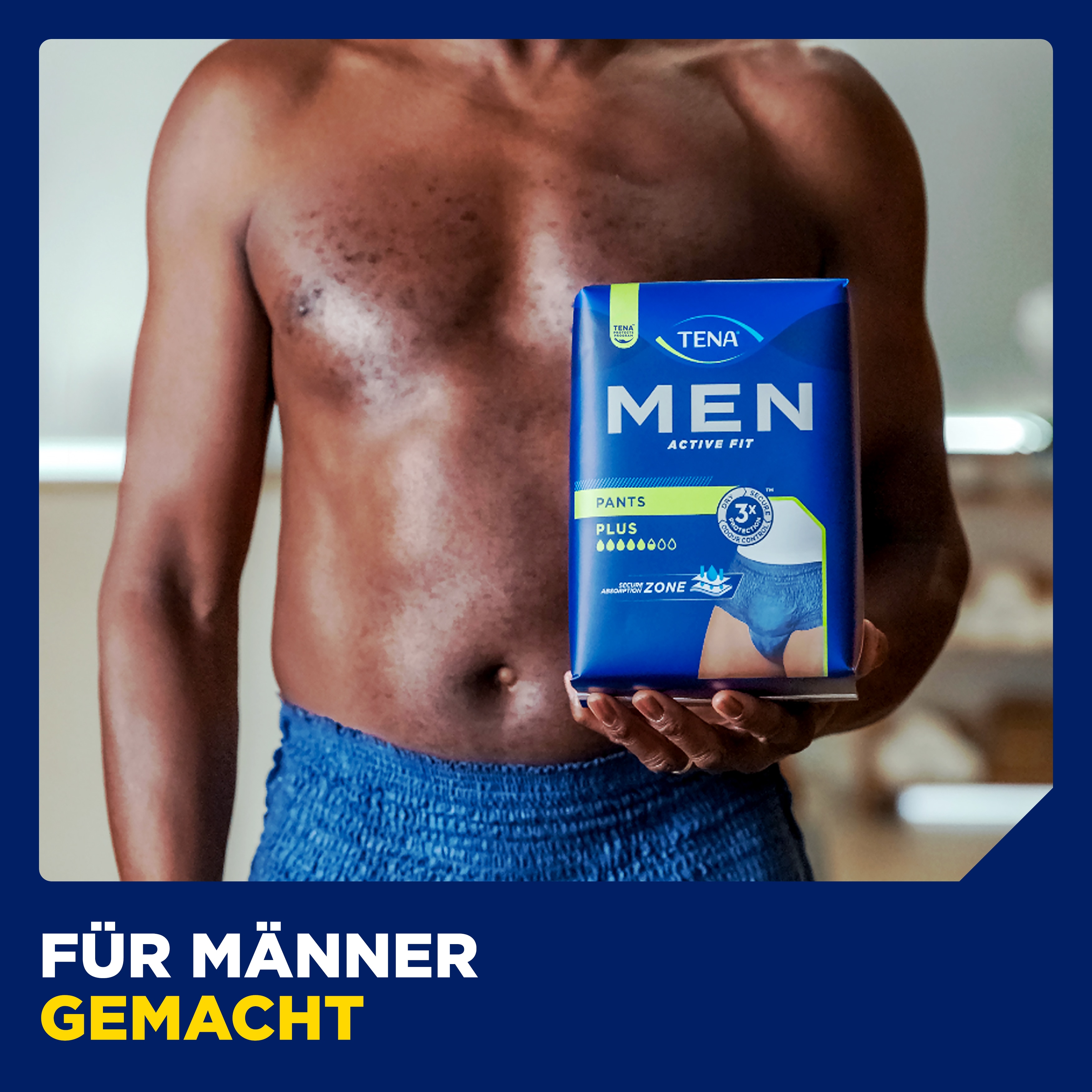 TENA Men Active Fit Pants Plus | Inkontinenzunterwäsche