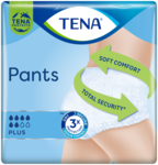 As TENA Pants Plus são cuecas para incontinência confortáveis para uma segurança total
