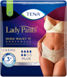 Pack shot of the TENA Lady Pants High Waist Créme