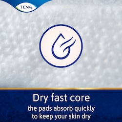 Dry Fast Core – suoja imee nopeasti ja pitää ihon kuivana