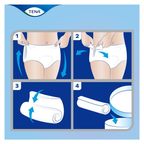 TENA Pants best way to use this incontinence underwear