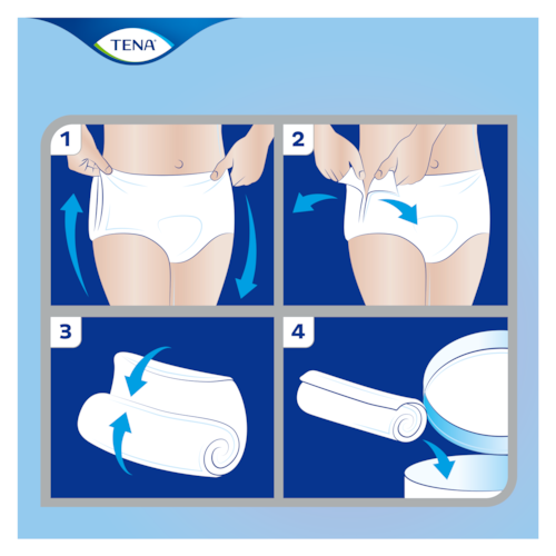 Den beste måten å bruke inkontinensundertøyet TENA Pants på