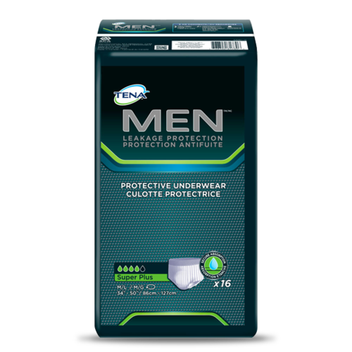 TENA® MEN™ Protective Incontinence Underwear Super Plus Absorbency