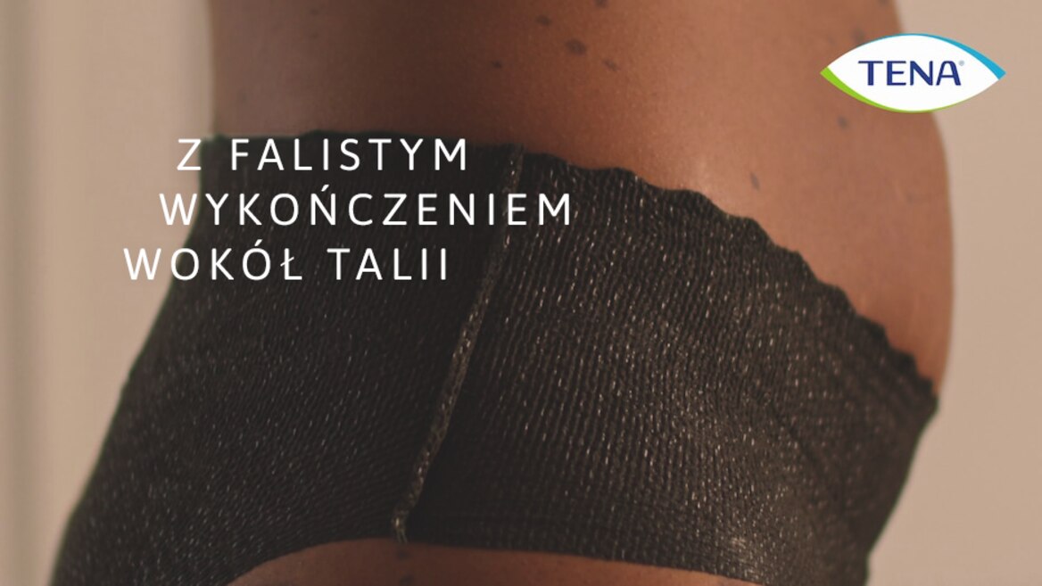Wideo produktowe bielizny chłonnej TENA Silhouette
