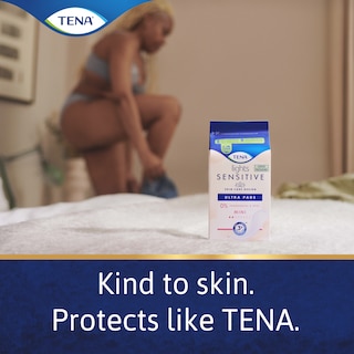 Kind to skin. Protects like TENA.