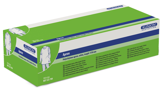 Klinion -esiliina valkoinen