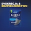 Opakowanie wkładek TENA Men na granatowym tle z napisem "Masz kontrolę".