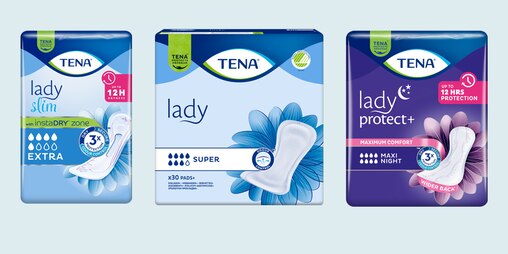 Doğru TENA Lady korumasını bulun