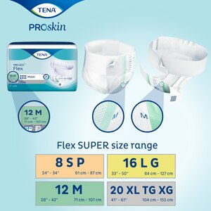TENA ProSkin™ Flex Super size range