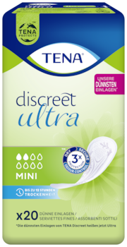 TENA Discreet Ultra Einlage Mini | Inkontinenz-Einlagen