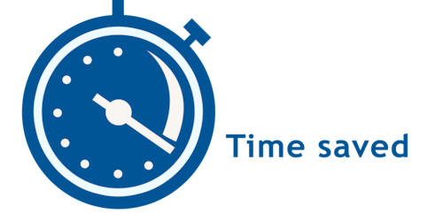 Image of Time Saved Icon