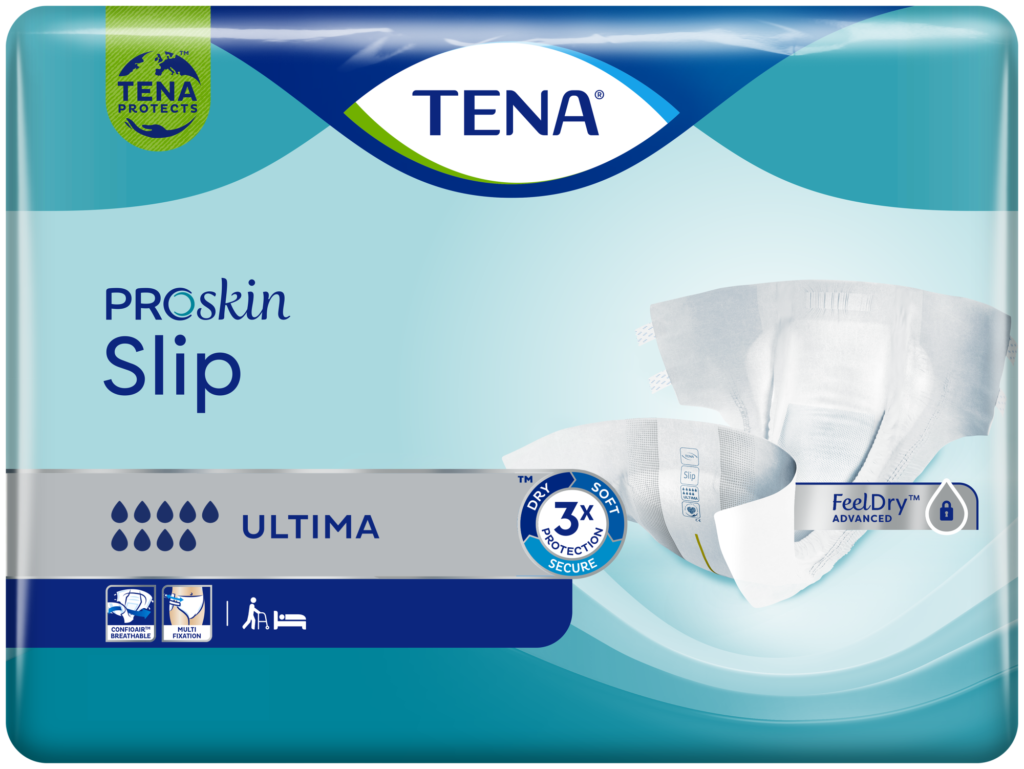 TENA Slip Ultima | Alt-i-ett-produkt for inkontinens 
