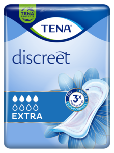 TENA Discreet Extra | Diskrete og sikre inkontinensbind til kvinder