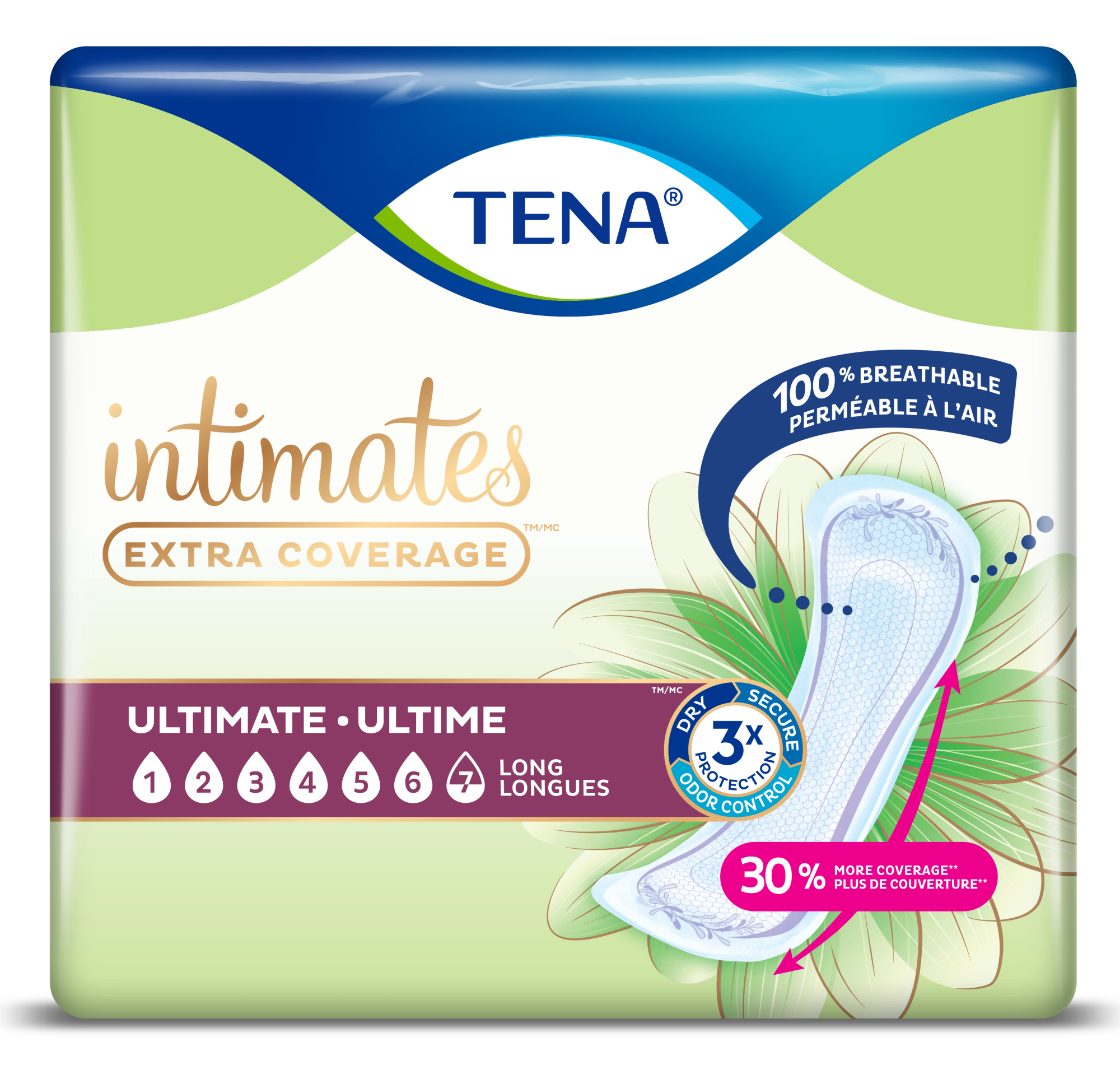 TENA Intimates Ultimate Long Extra Coverage | Incontinence pads
